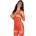 Obsessive Секси нощница с прашки Koszulka-Rediosa-stringi-GRATIS-CzerwonyV-57949-Czerwony - Бял, размер L/XL