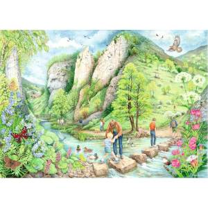 Ravensburger - Puzzle Walking World No. 2 - Dovedale, Great Britain - 1 000 piese