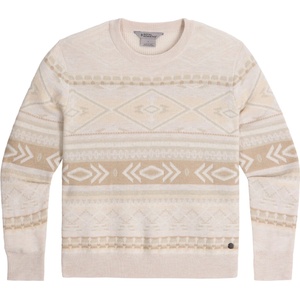 Royal Robbins Дамски вълнен пуловер Royal Robbins Women's Westlands Pullover Merino jumper - Chalk Htr Acacia Pt (105-7852-0111)