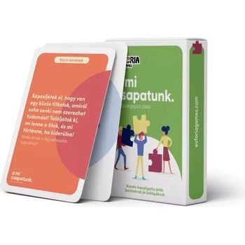 Eufória Еуфория - нашият отбор. игра за изграждане на общността - на унгарски език (amcs-425)