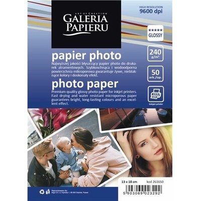 Galeria Papieru 13 x 18 cm, 240 g/m2, 50 listů