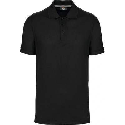 Kariban polokošile WK274 piqué krátký rukáv pánské COT-20W27400201 černé
