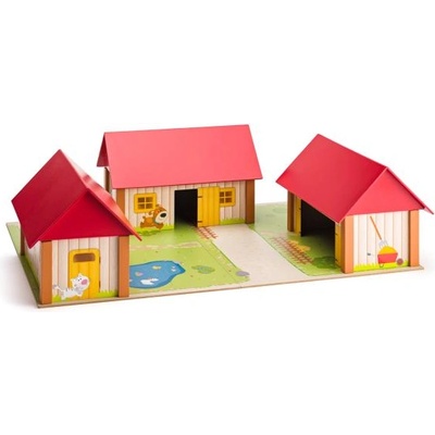 Woodyland Ферма с три сгради и подложка