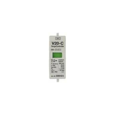 Vložka přepěťové ochrany typ 2 T2 20kA 1,3kV OBO V20-C/0-280 5099609