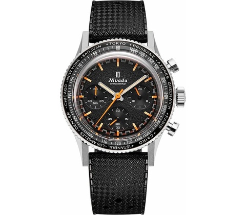 Nivada Grenchen Chronoking Meca - Inter. Bezel