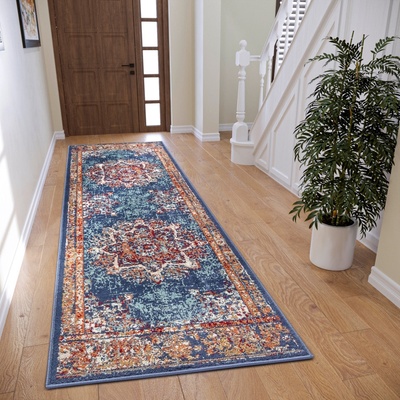 Hanse Home Collection Luxor 105637 Maderno Blue Multicolor Modrá