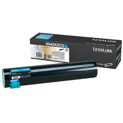 Lexmark КАСЕТА ЗА LEXMARK X940/X945 Series - Cyan - PN X945X2CG (X945X2CG)
