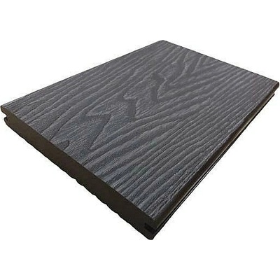 Terasový profil WPC Sun hnědá 20 × 140 × 2000 mm | jemné rýh. / dřevodekor