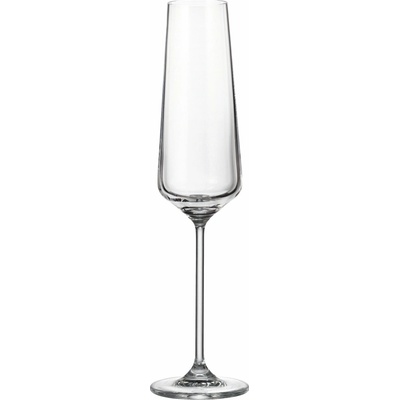 ROYAL CRYSTAL BOHEMIA Súprava pohárov na šumivé víno Sora 6 x 190 ml