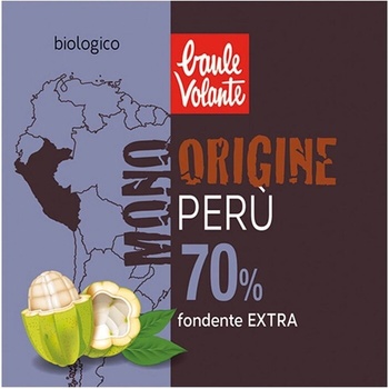 Baule Volante Horká čokoláda 70% Peru BIO 60g