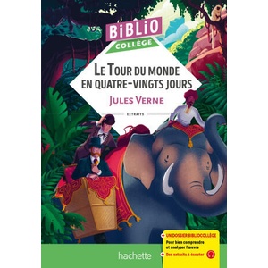 BiblioCollège Le Tour du monde en 80 jours (J Verne) | Jules Verne, Isabelle de Lisle, Sylvie Beauthier (ISBN: 9782017166887)
