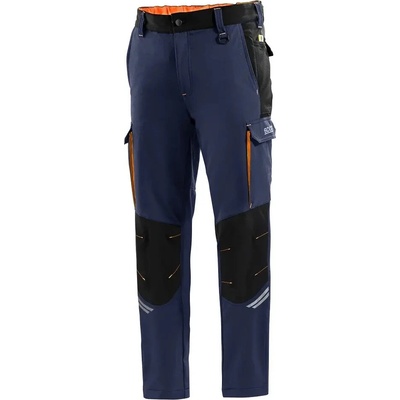 Sparco OREGON TECH Trousers pracovné nohavice Námornícka modrá-Oranžová
