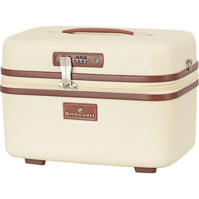 Snowball Kosmetický kufr 52335B1324 13 L krémová – Hledejceny.cz