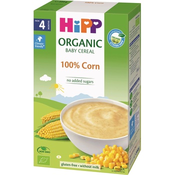Image 1 of Hipp Био безмлечна пълнозърнеста каша Hipp - Царевица, 200 g (2840)