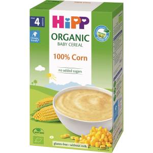 Hipp Био безмлечна пълнозърнеста каша Hipp - Царевица, 200 g (2840) - ozone