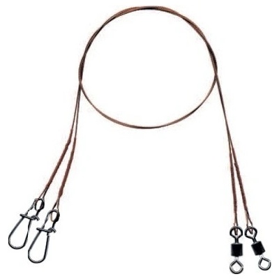 Mistrall Ocelové Lanko Wire Leaders 1 x 7 35 cm 11 kg 2 ks