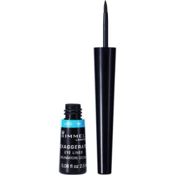 Rimmel London Exaggerate Waterproof водоустойчива очна линия 2.5 ml нюанс 003 Black