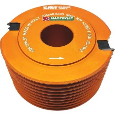 CMT Orange Tools CMT Fréza na spoje spárovky MAN - D105x50 d30 Z2 ALU