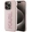 KARL LAGERFELD Калъф Karl Lagerfeld, 3D Rubber Glitter Logo Karl за IPhone 15 Pro Max, KLHCP15X3DMBKCP (KLHCP15X3DMBKCP)
