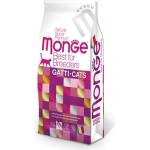 Monge Natural Superpremium Monoprotein Kitten Trout - пълноценна суха храна за подрастващи котета с пъстърва - 10 кг, Италия - 5166