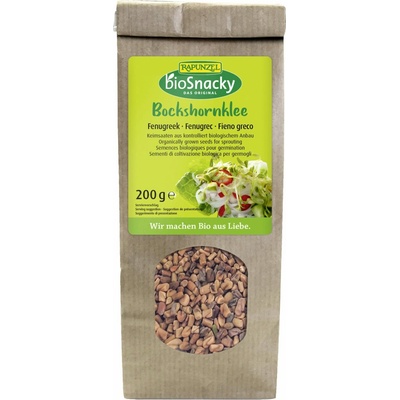 Rapunzel Semená na klíčenie senovky gréckej bioSnacky 200 g