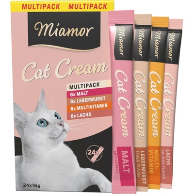 Miamor Cat Cream Vielfalt 24 x 16 g