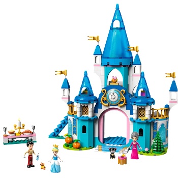 LEGO® Disney Princess™ - Cinderella and Prince Charming's Castle (43206)