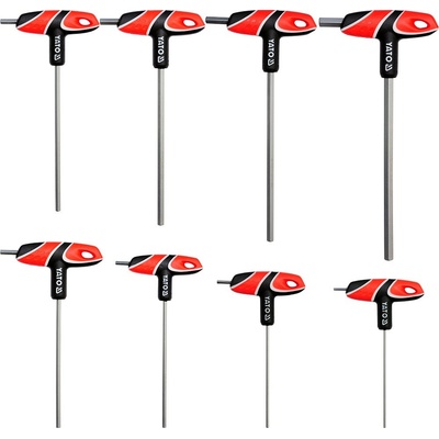 YATO YT-05583 Sada šroubováků T imbus 8 ks 2,5 - 10 mm