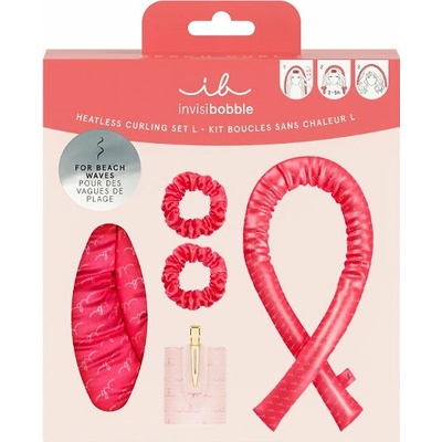 Set pro vytváření plážových vln Invisibobble Beach Curl L Heatless Curling Set