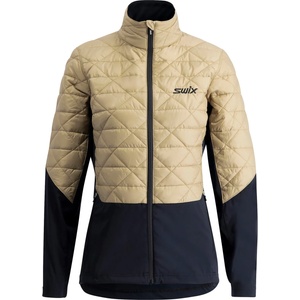 Swix Дамско яке за ски бягане Swix Women's Infinity Hybrid Insulated Jacket Cross-country ski jacket - Dune / Black - размер XL (103-2742-0115)