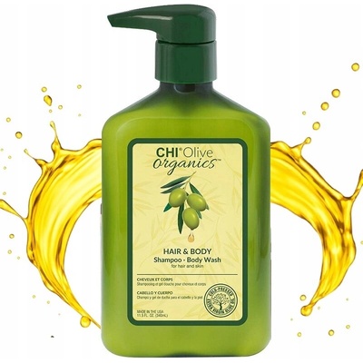 Chi Olive Organics Shampoo šampon s olivovým olejem 340 ml