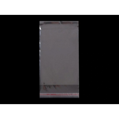 Prima-obchod PP sáček s lepicí klopou 7x10 cm, barva transparent 100 ks