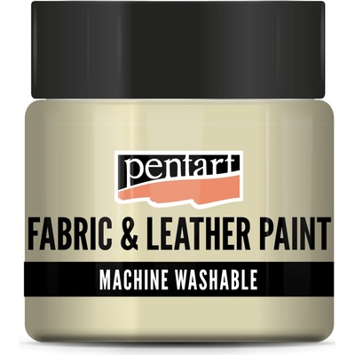 Pentart farba na textil a kožu 50 ml ivory