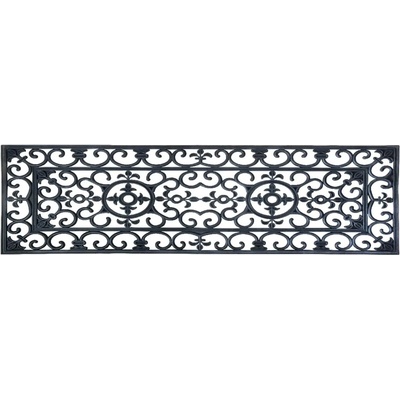 ESSCHERT DESIGN BEST FOR BOOTS XL s ornamenty černá 120 x 45 cm