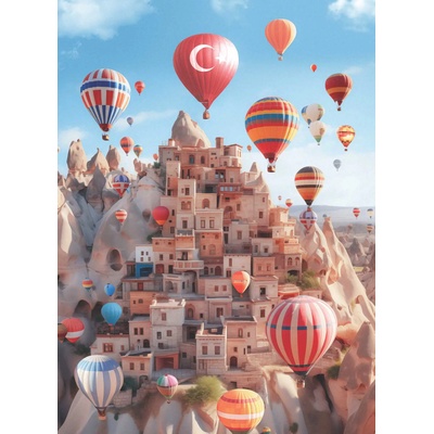 Anatolian - Puzzle Yasin Yaman: Cappadocia - 1 000 piese