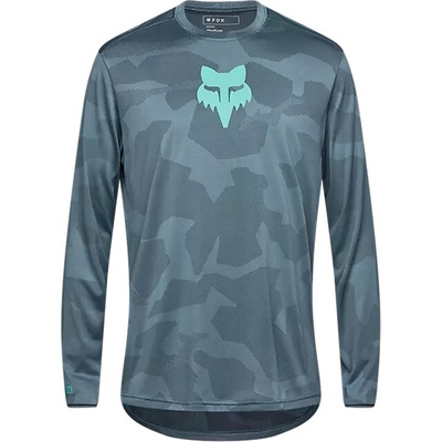 Fox RANGER TRUDRI LS SG tmavo sivá tyrkysová