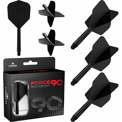Mission Force 90 - Standard No6 - Medium - Black F4445 – Zbozi.Blesk.cz