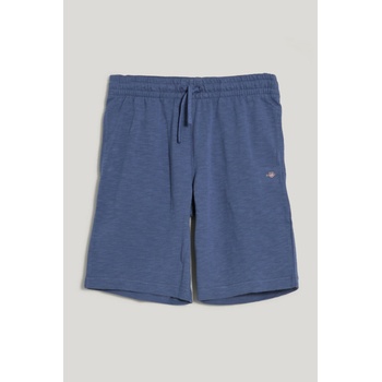 GANT SHIELD COTTON SLUB shorts DUSTY NAVY
