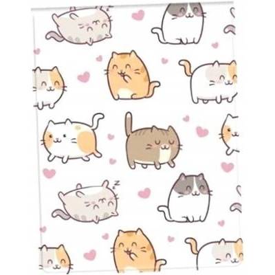 Obal na preukaz žiaka, dokumenty, vertikálny, MAČKY KITTENS Biurfol