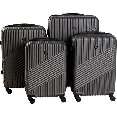 BERTOO Milano tmavě šedý set 99l, 70l, 52l, 38l