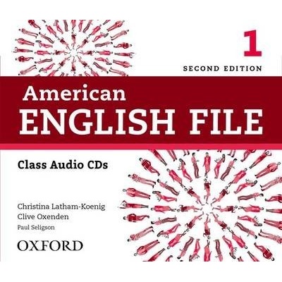 American English File 2e 1 Class CD 4 Discs