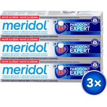 Meridol zubní pasta Parodont Expert 3 x 75 ml