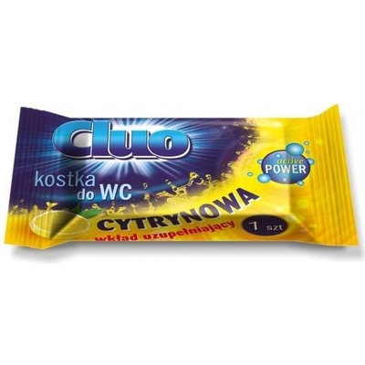 Cluo kocka do WC náhrada citrónová vôňa 40 g