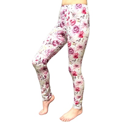 Lily Grey legíny pivoňky