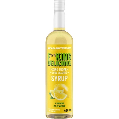Allnutrition Fitking Delicious Syrup Zero 420 g - 490 g Citrón
