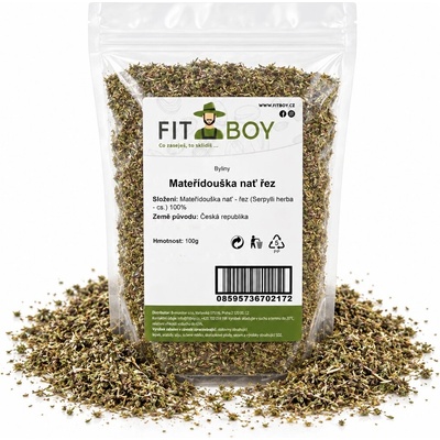 FITBOY Mateřídouška nať řez 100 g