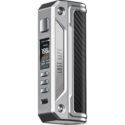 Lost Vape Thelema Quest Solo 100W grip Easy Kit Stainless Steel Carbon Fiber 1ks