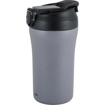 Cilio Doppio termohrnek na pití 400 ml šedý