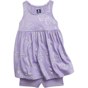 GAP Baby лилаво, сребърно 12-18m (662340-00)