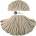 Bobbiny Jumbo 9 mm 100 m Beige юта (BS-E027)